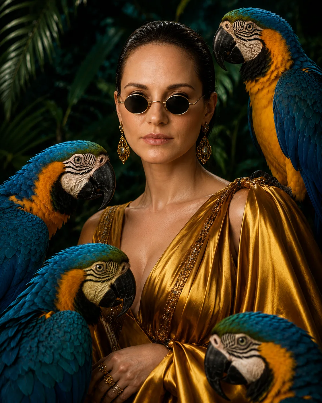 a woman with maclaws