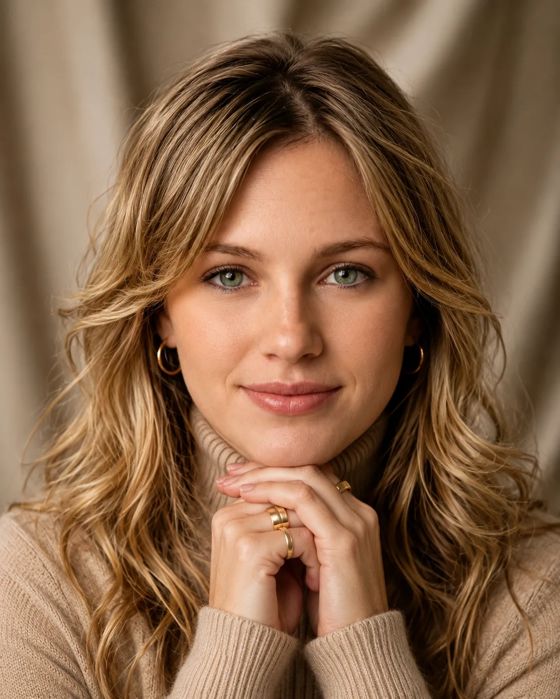 A simple portrait of a woman