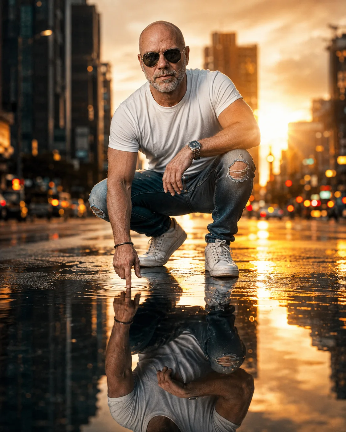 The man on the street
